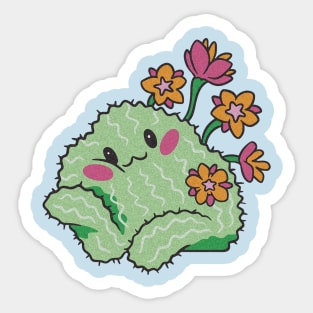 Happy Cactus Sticker